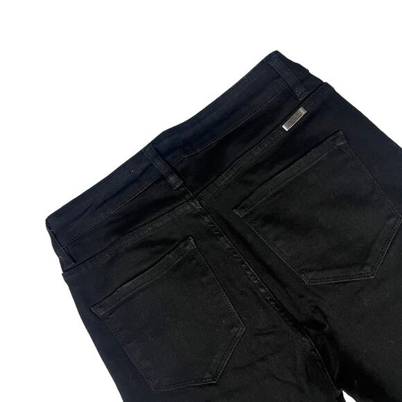 KanCan Skinny Jeans Button Fly High Waist Black Denim Pants Casual Women's 26 - Picture 10 of 10